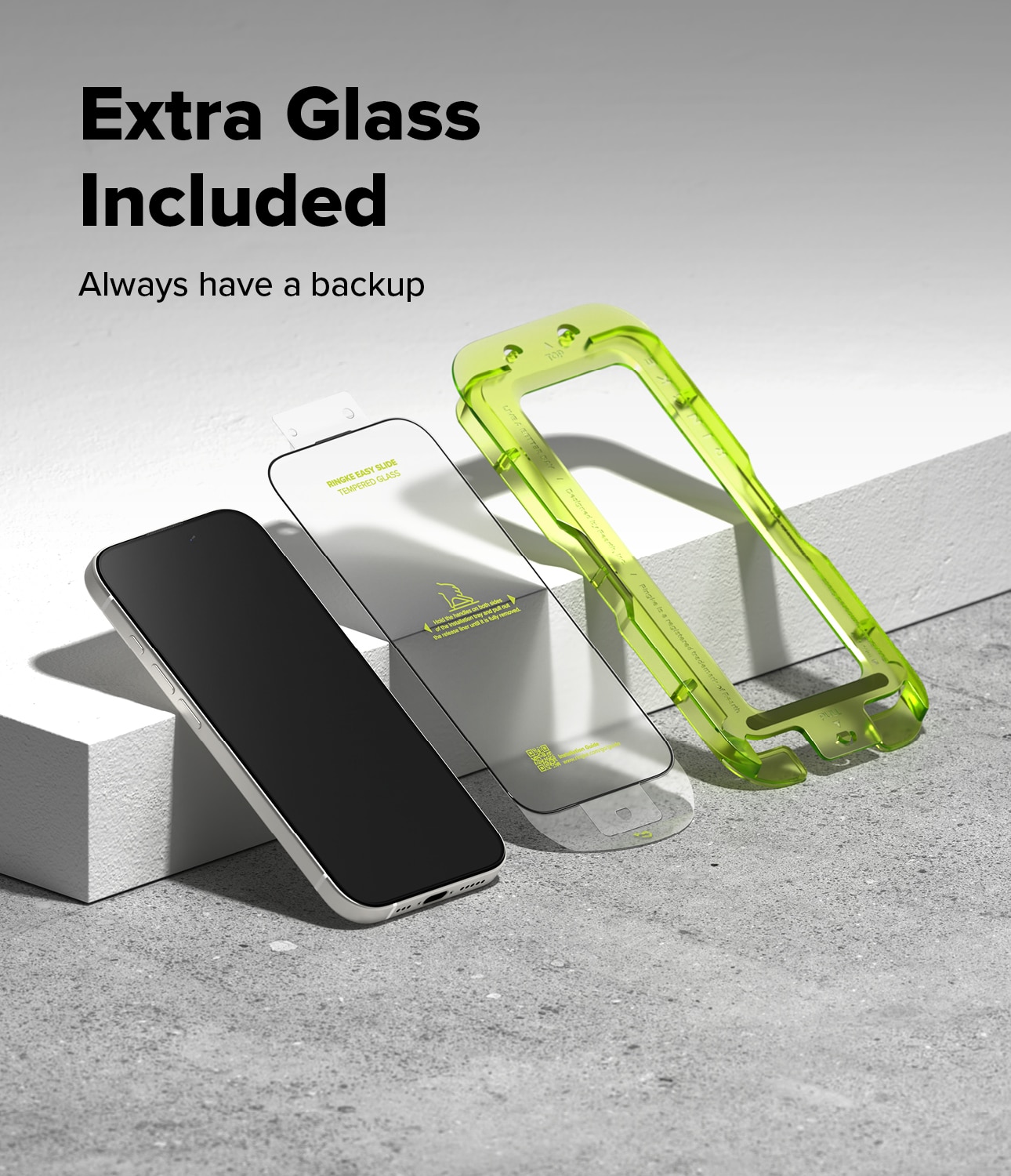 Easy Slide Glass (2-pack) iPhone 17