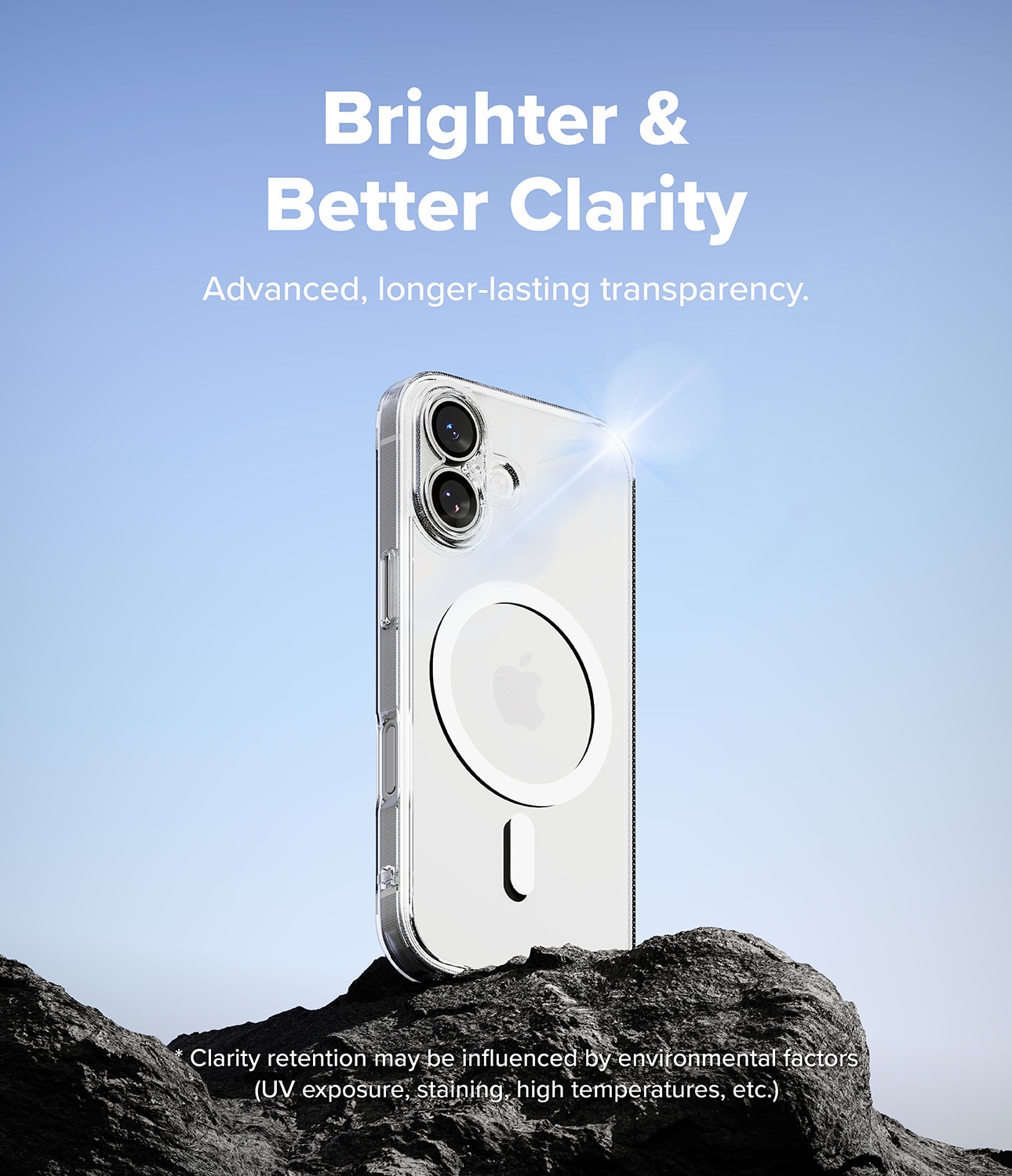 Fusion Magnetic Case iPhone 17 Genomskinlig