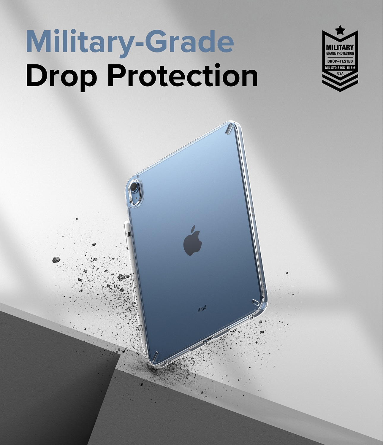 Fusion Case iPad 10.9 10th Gen (2022) Clear