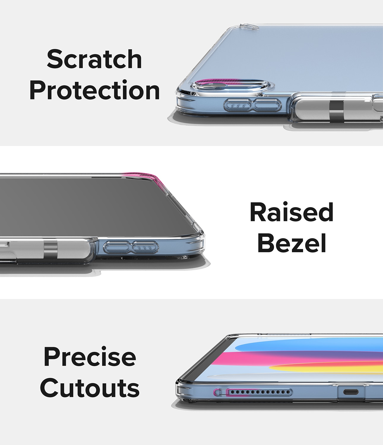 Fusion Case Apple iPad 11 11th Gen (2025) Clear
