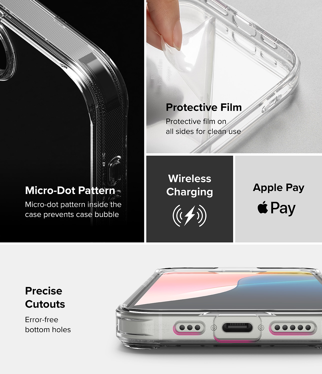 Fusion Case iPhone 16e Clear