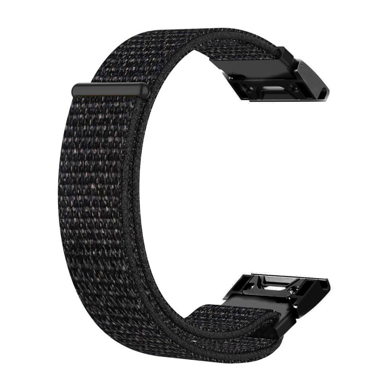 Nylonarmband Garmin Fenix 6S svart