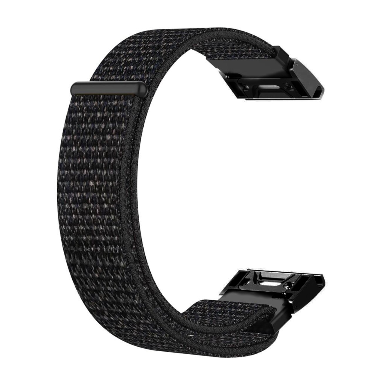 Nylonarmband Garmin Fenix 7S svart