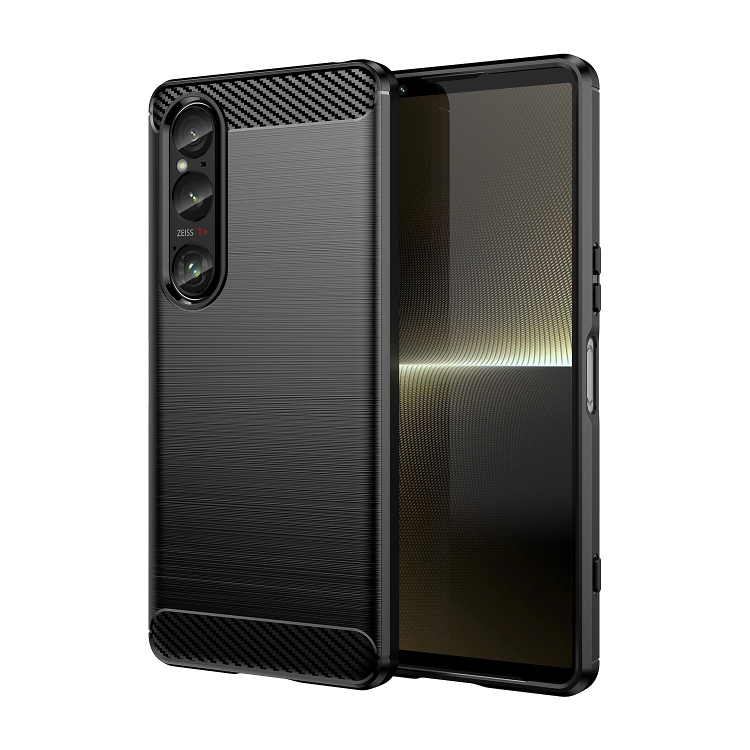 Sony Xperia 1 VI Skal TPU Brushed Black