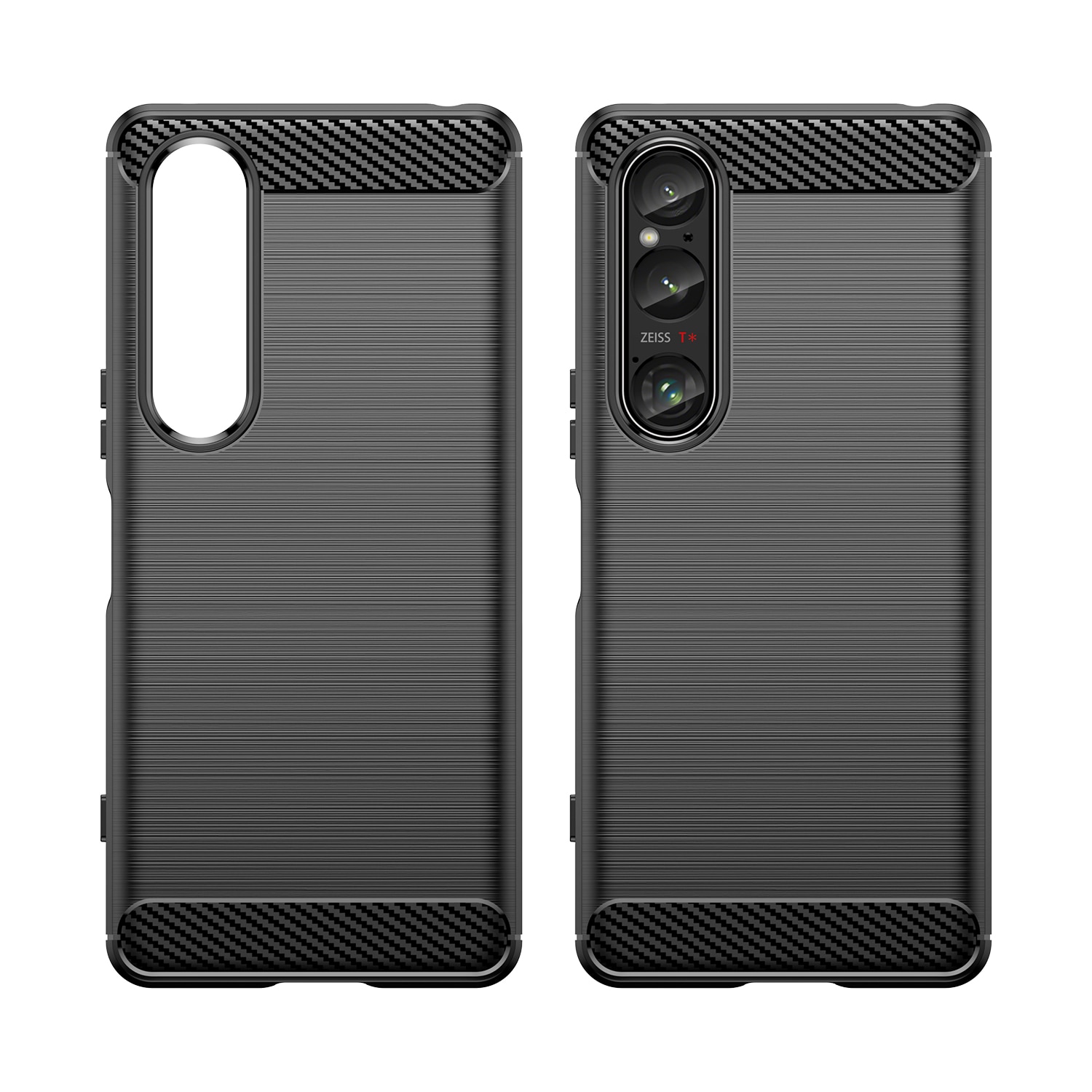 Sony Xperia 1 VI Skal TPU Brushed Black