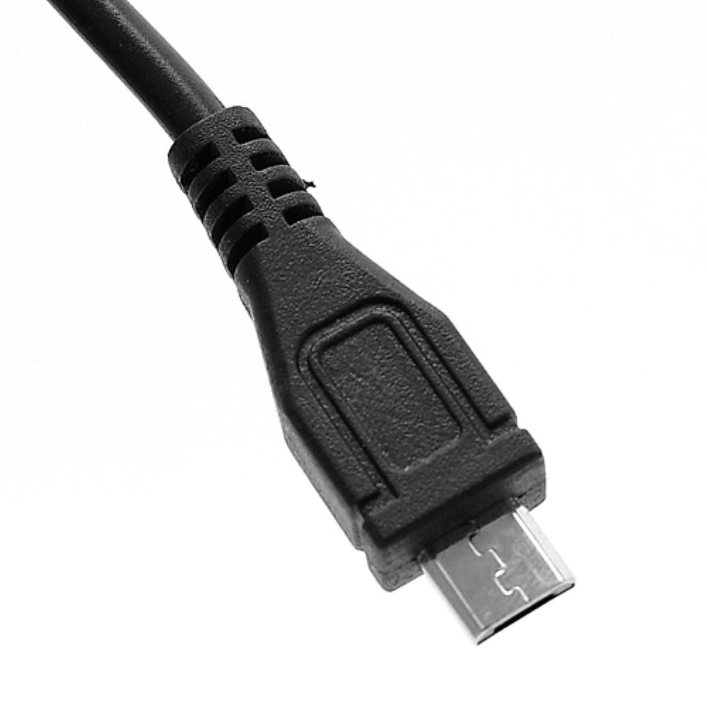 USB-kabel Type A -> Type B Micro-USB 1m svart