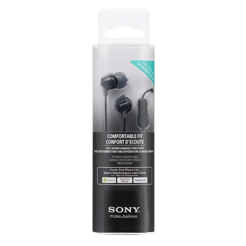 Headset in-ear MDR-EX15AP Svart