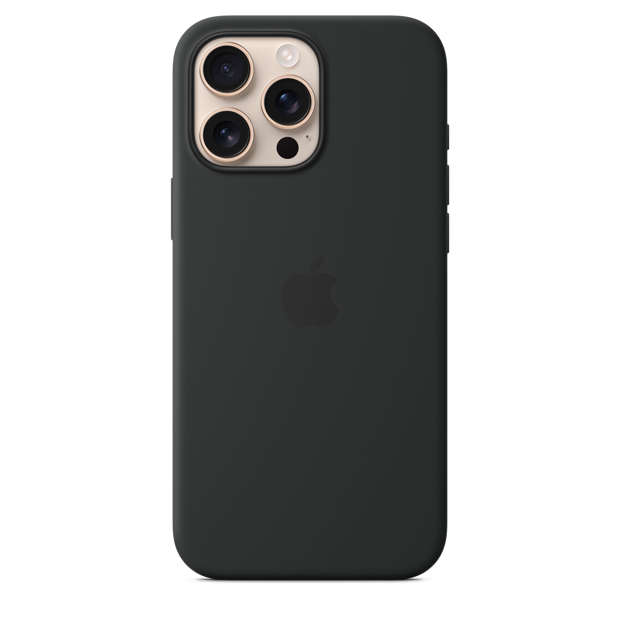 MagSafe Silikonskal iPhone 16 Pro Max svart