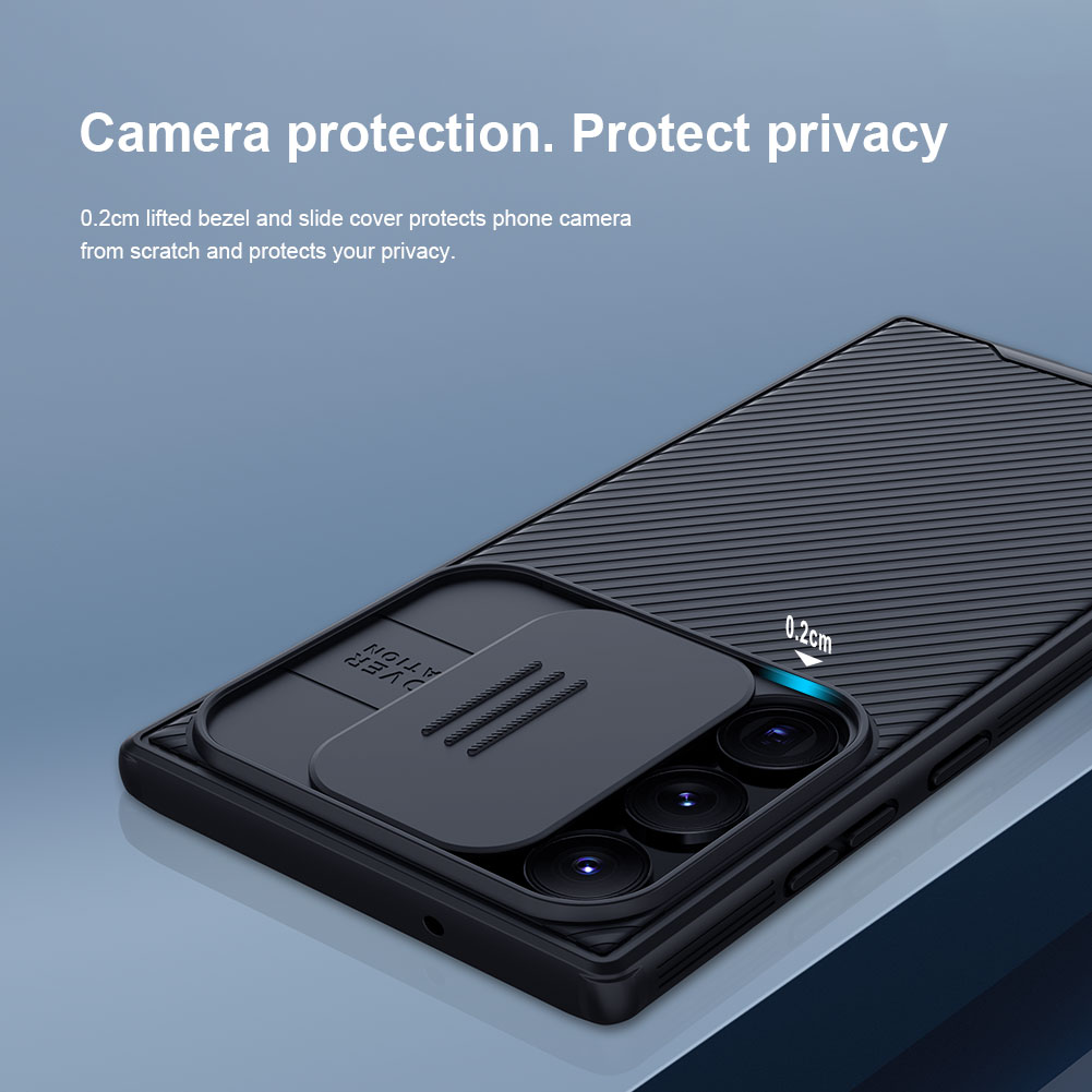 CamShield Skal Samsung Galaxy S23 Ultra svart