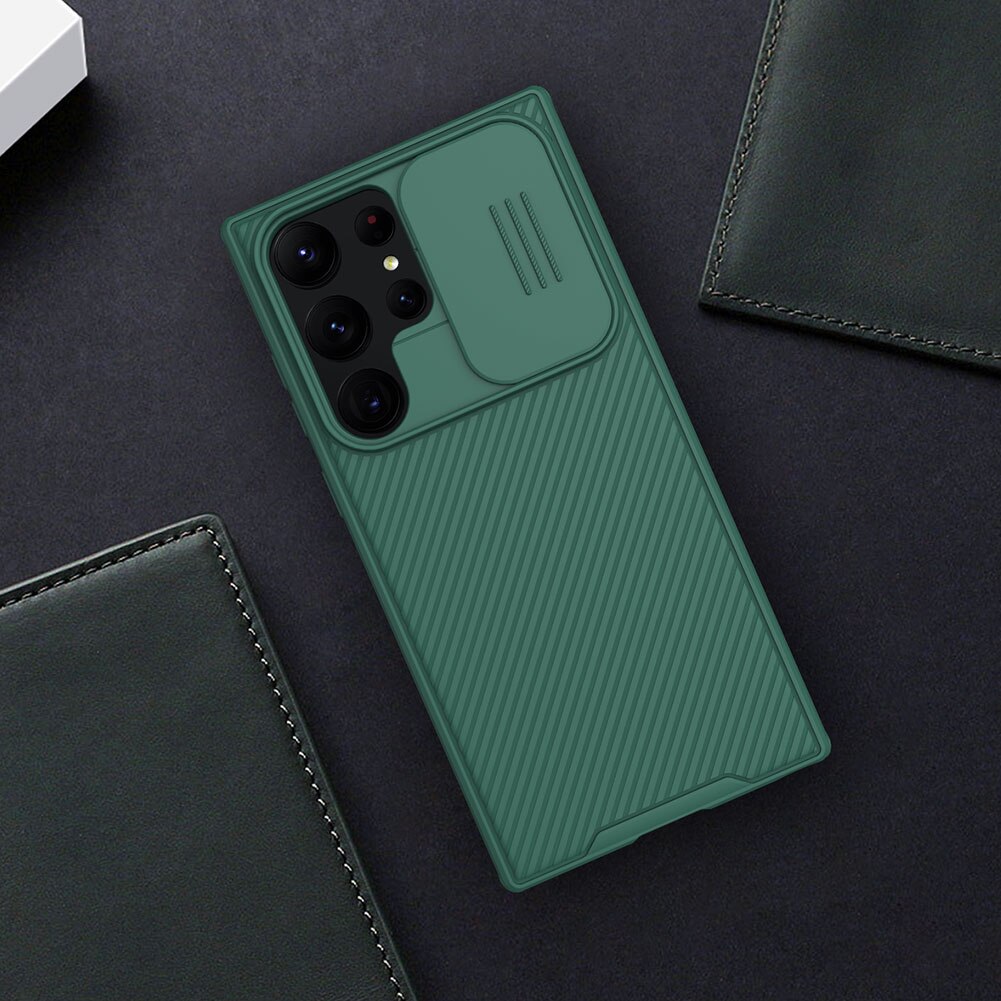 CamShield Skal Samsung Galaxy S23 Ultra Grön