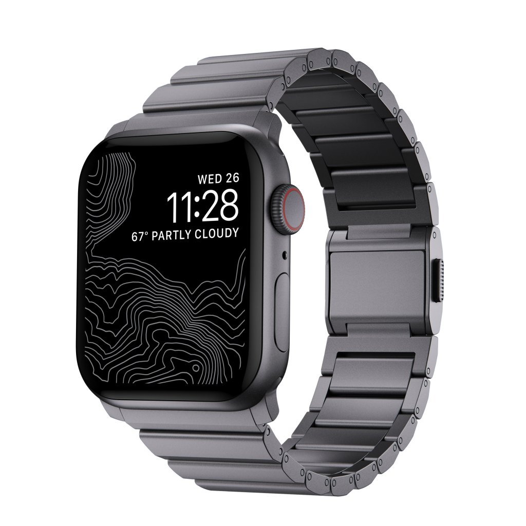 Aluminum Band Apple Watch 45mm Series 8 Space Gray