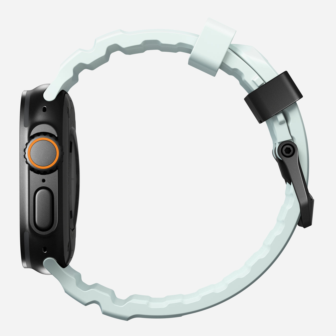 Apple Watch Ultra 49mm 2nd Gen Rocky Point Band Icy Blue Glow (Black Hardware) - Limited edition