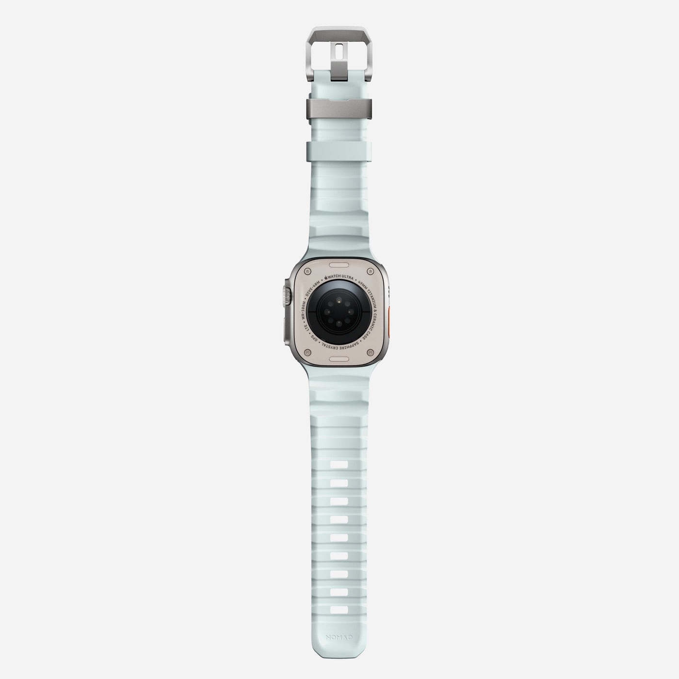 Apple Watch Ultra 49mm 2nd Gen Rocky Point Band Icy Blue Glow (Black Hardware) - Limited edition