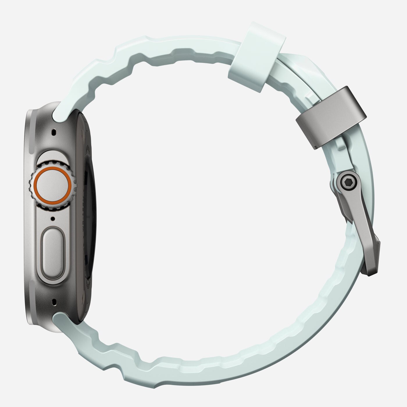 Apple Watch Series 1-3 42mm Rocky Point Band Icy Blue Glow (Natural Hardware) - Limited edition