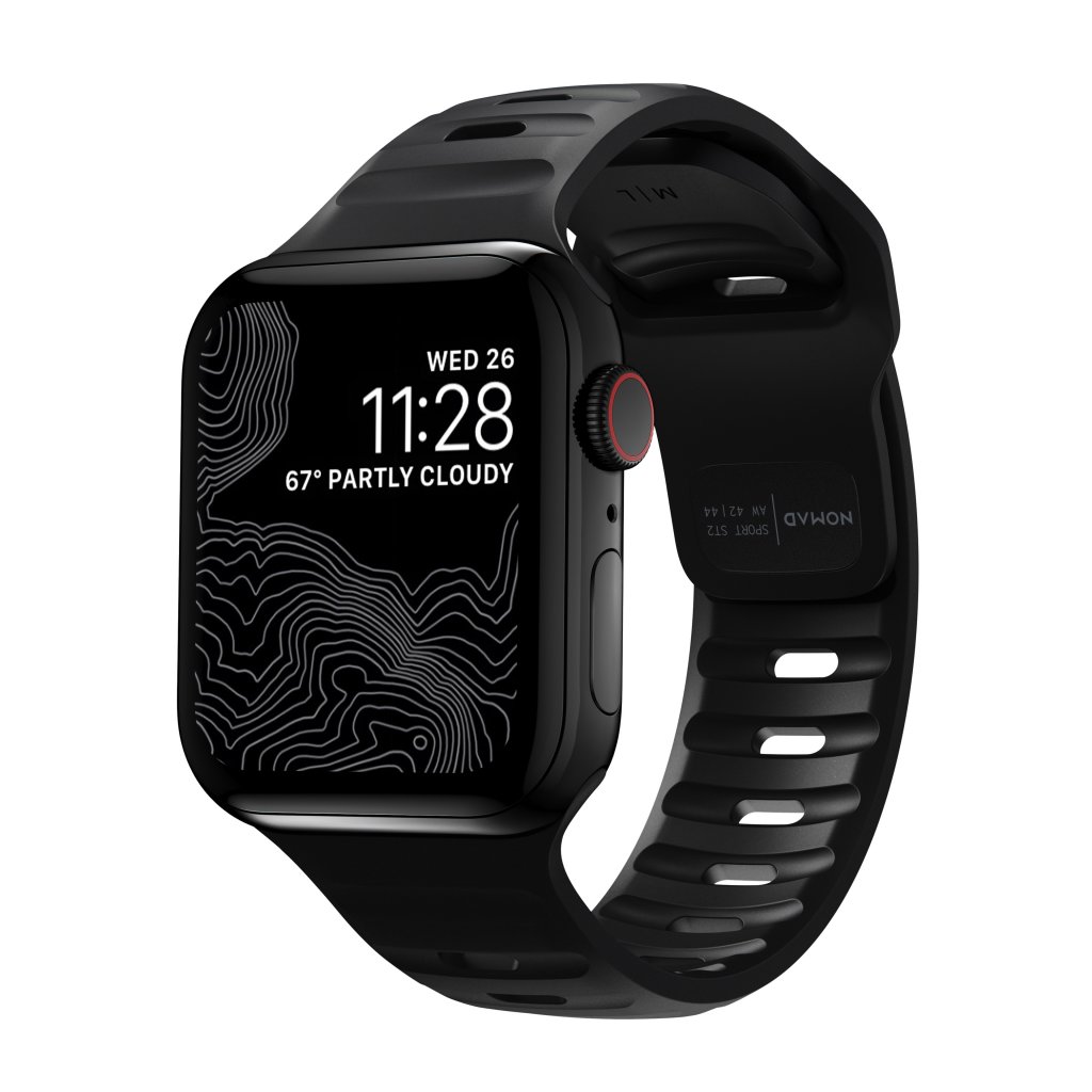 Apple Watch 45mm Series 8 Sport Band Black
