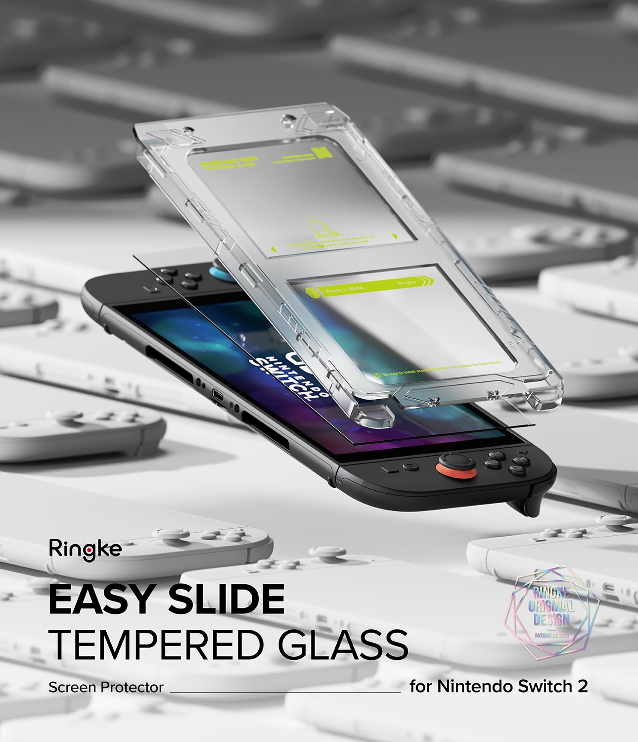 Easy Slide Glass (2-pack) Nintendo Switch 2
