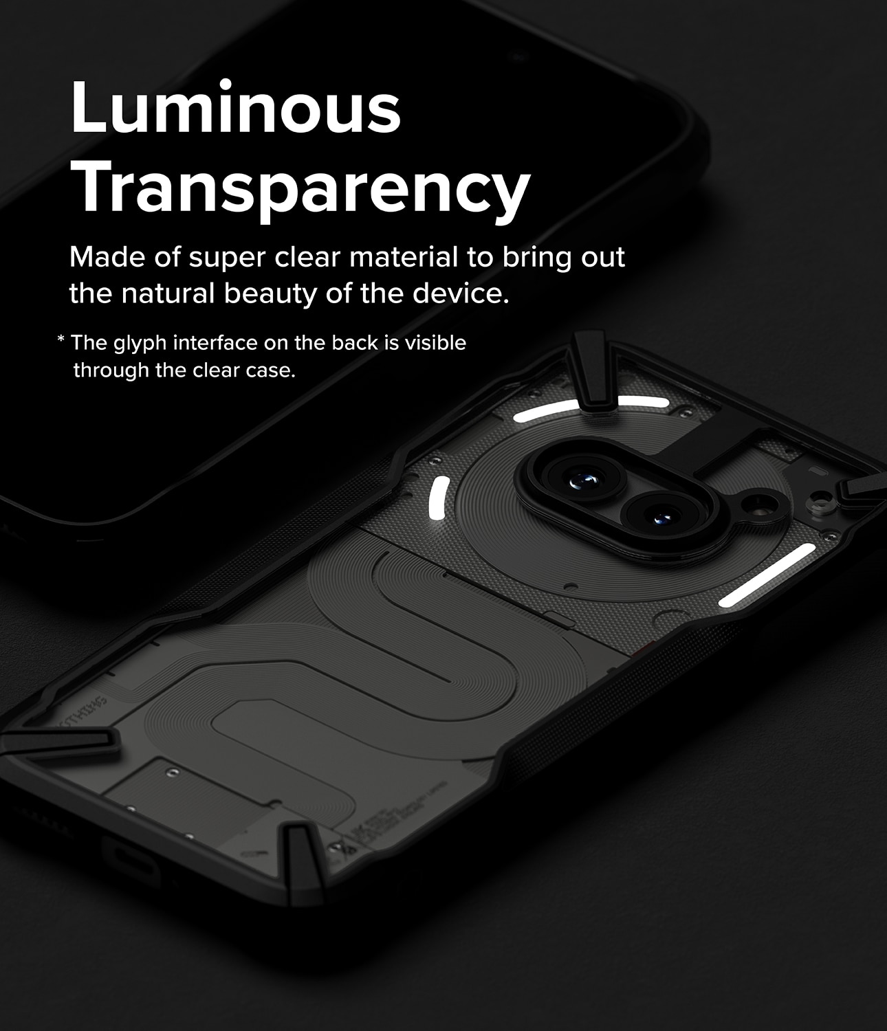 Fusion X Case Nothing Phone 2a Svart