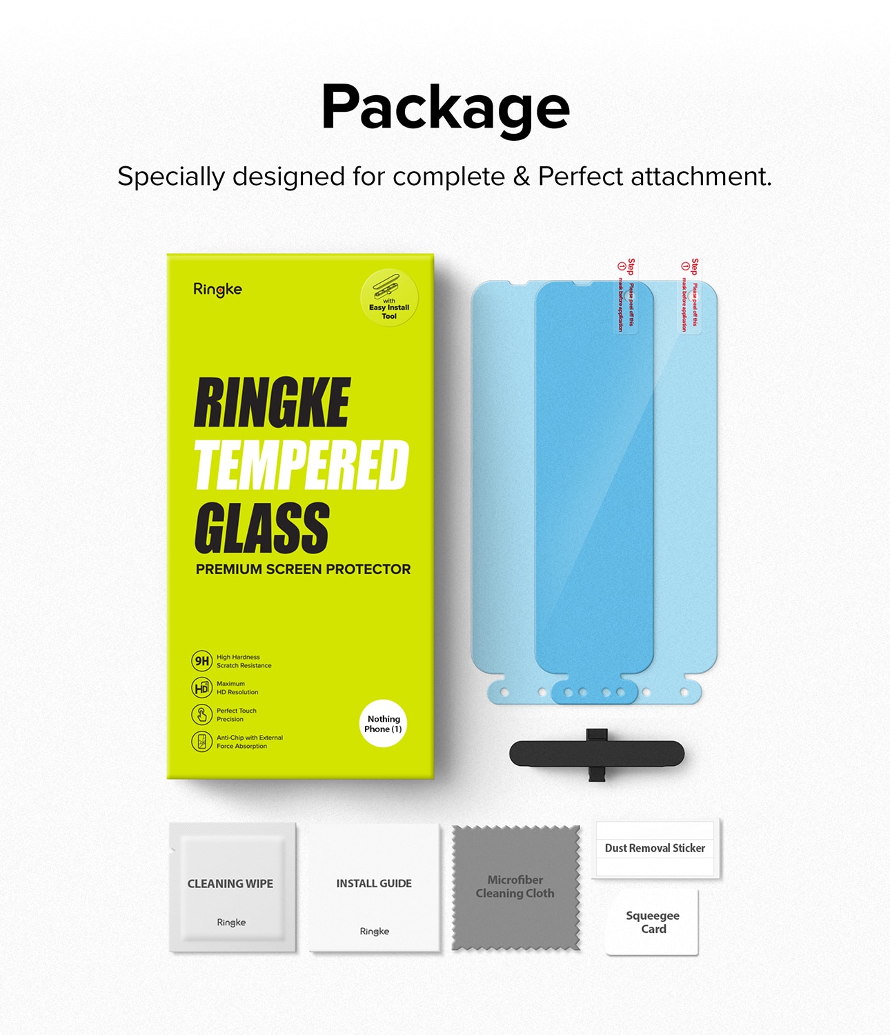 Screen Protector Glass Nothing Phone (1) (2-pack)