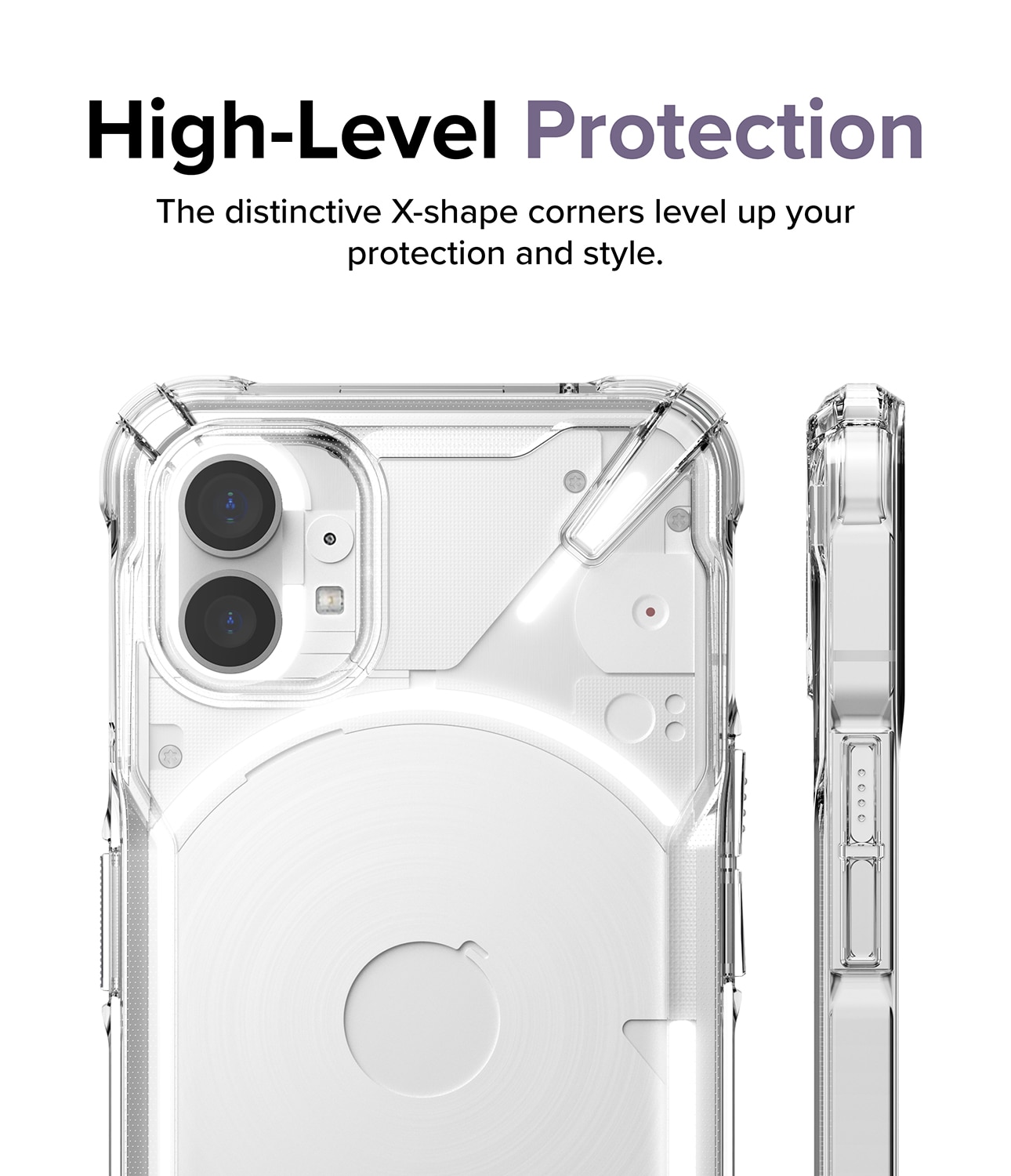 Fusion X Case Nothing Phone 1 Genomskinlig