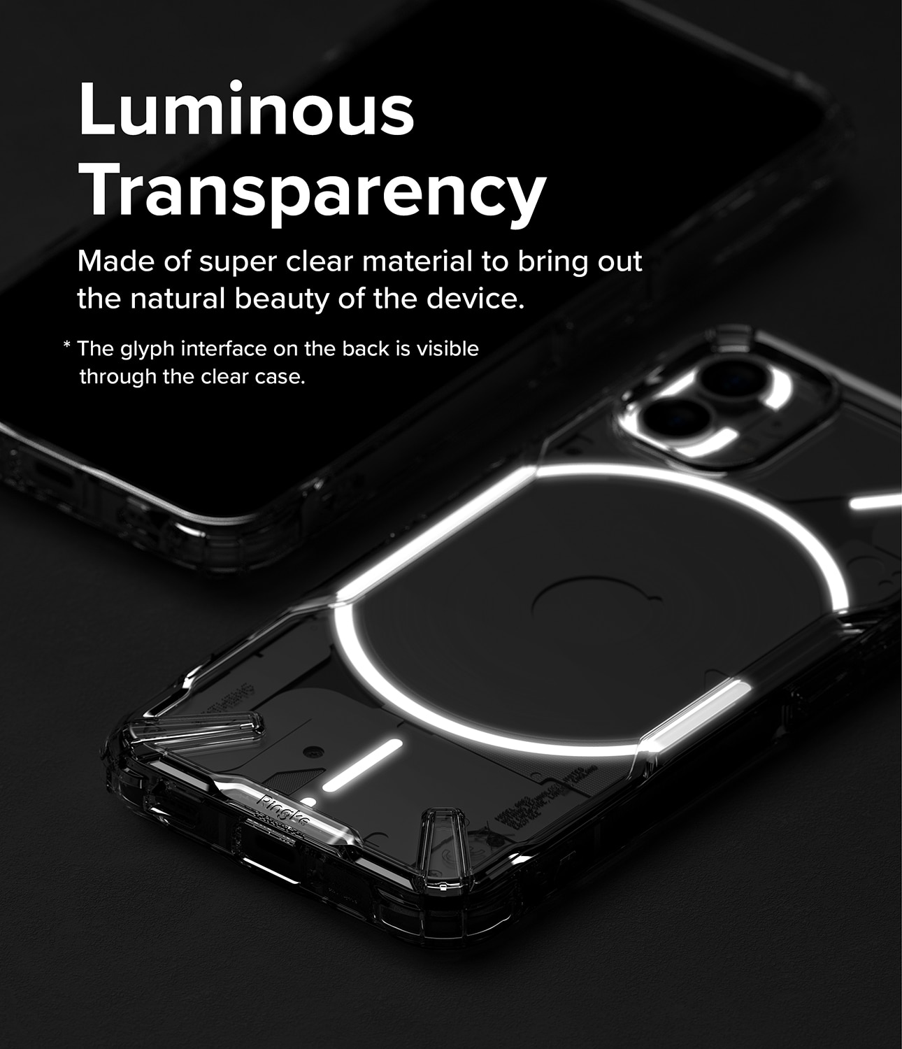 Fusion X Case Nothing Phone 1 Genomskinlig