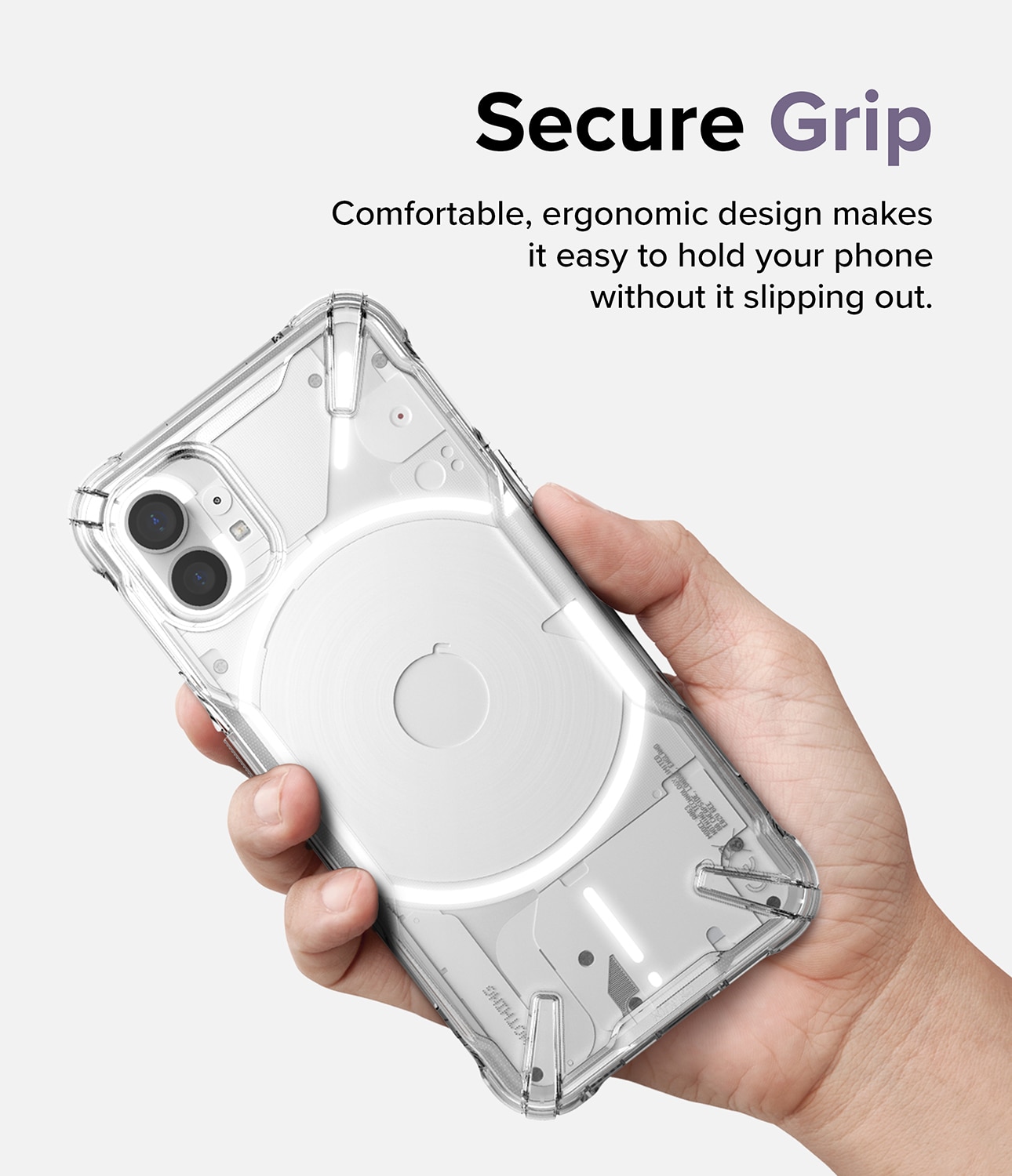 Fusion X Case Nothing Phone 1 Genomskinlig