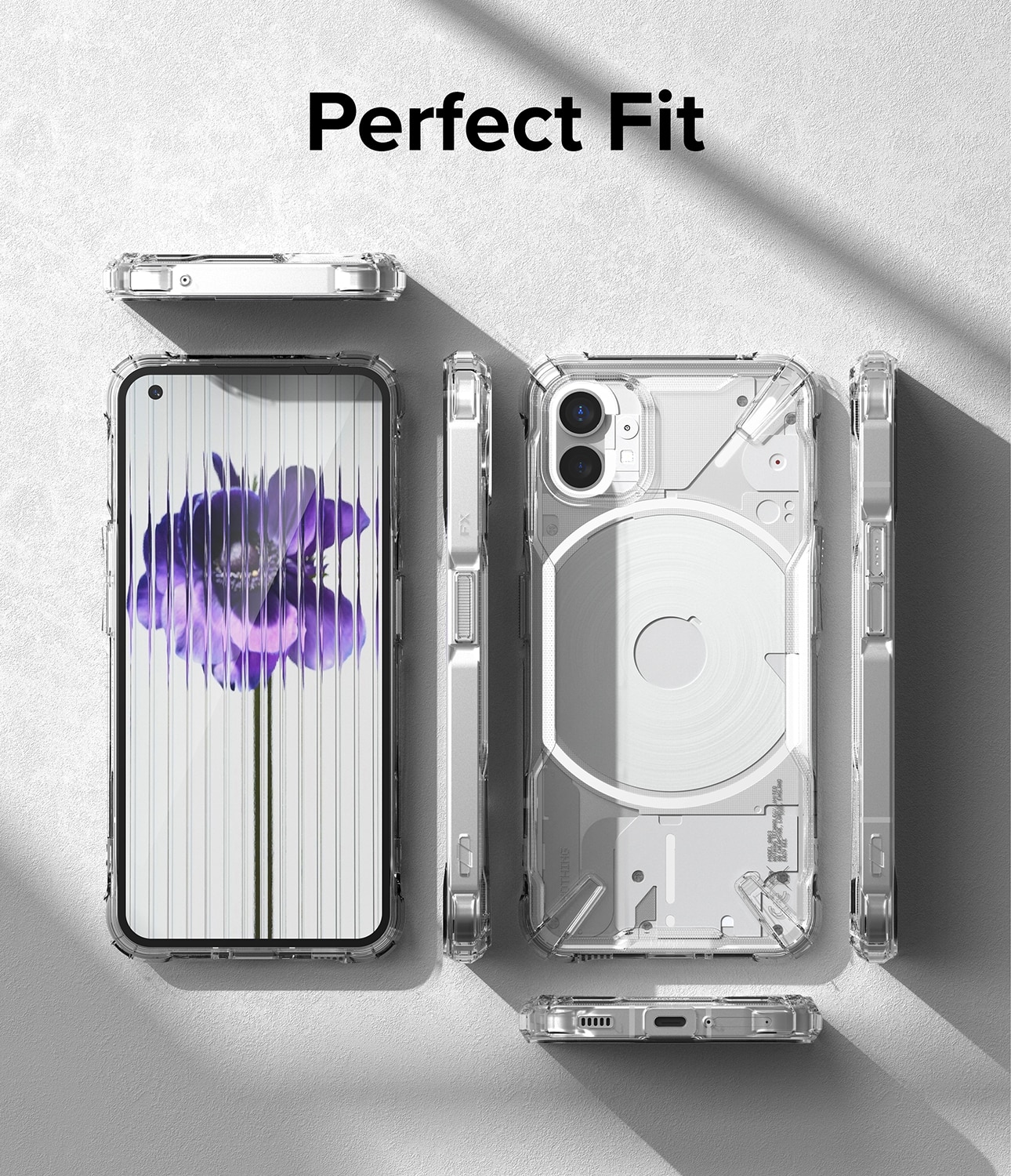 Fusion X Case Nothing Phone 1 Genomskinlig