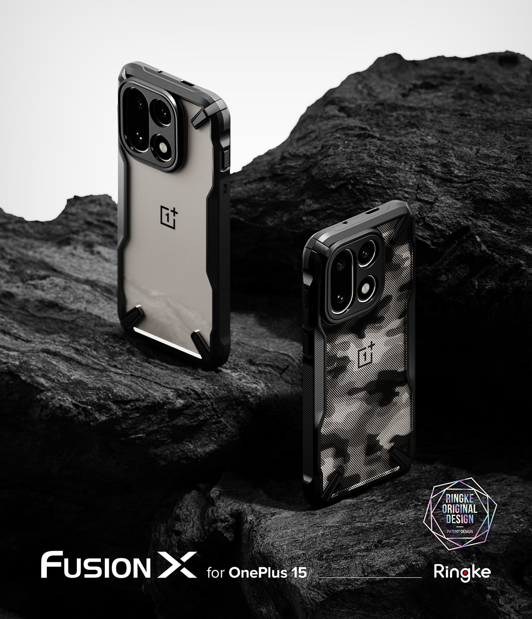 Fusion X Case  OnePlus 15 Svart