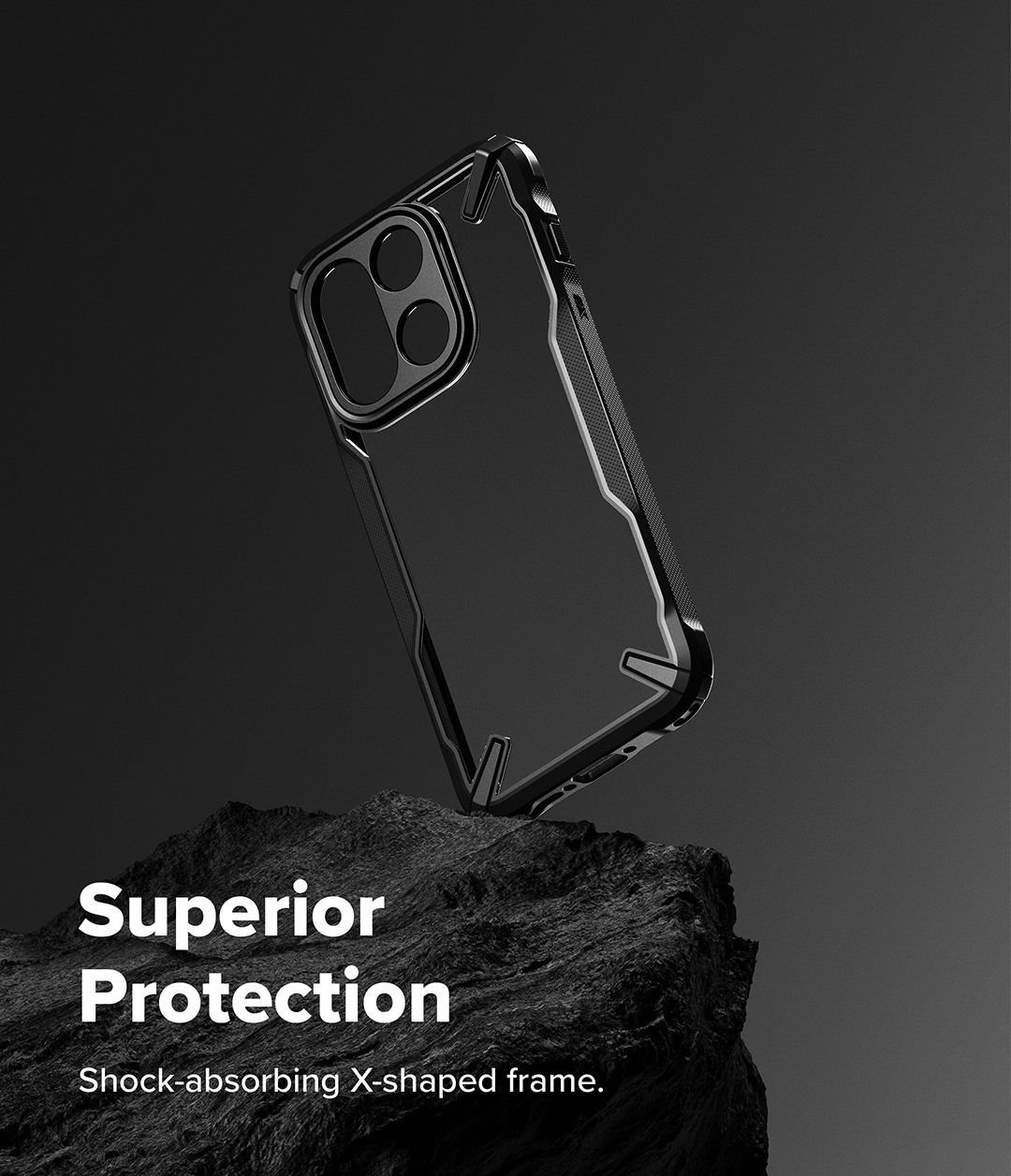 Fusion X Case  OnePlus 15 Svart