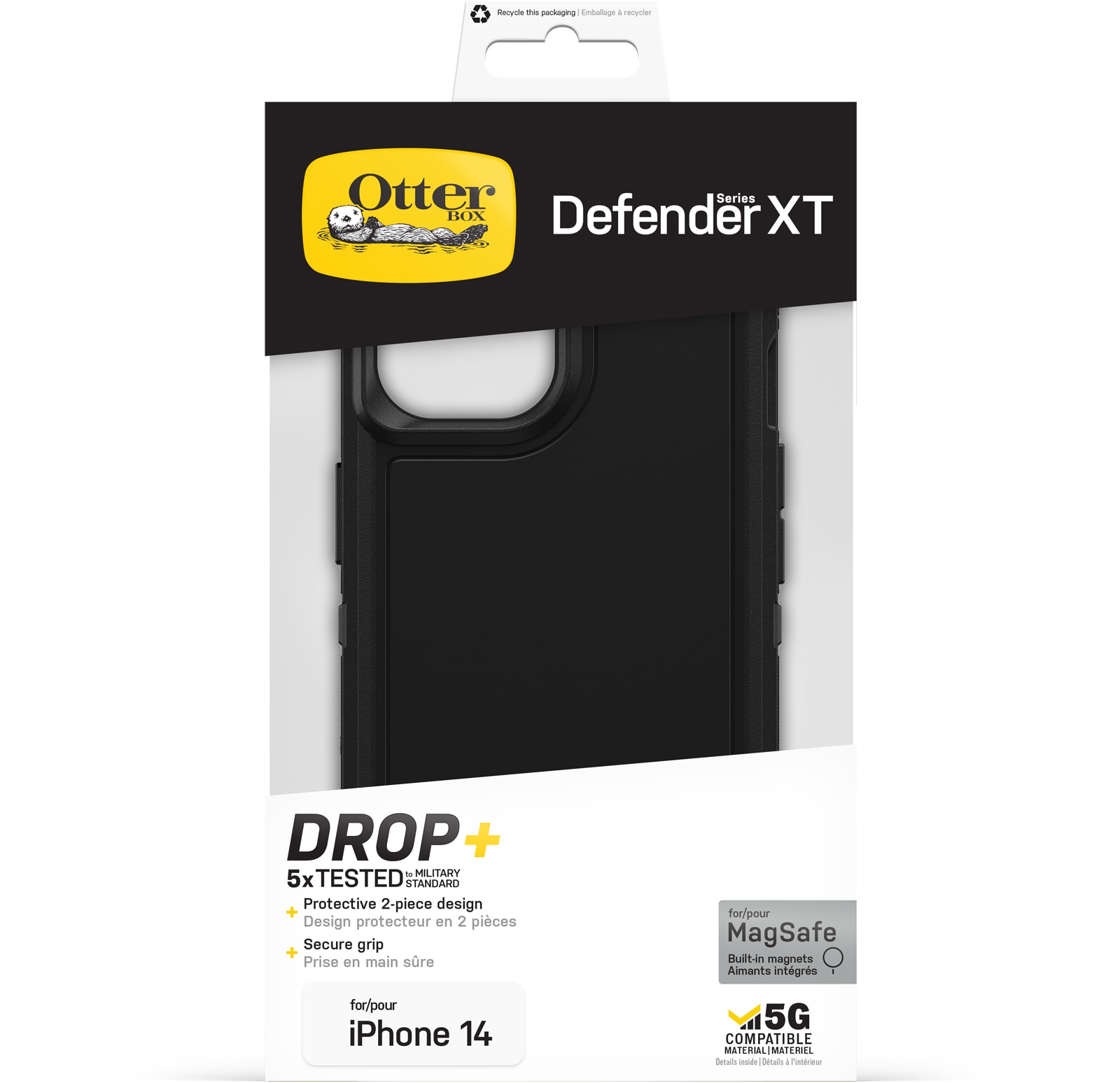 Defender XT Skal iPhone 13 svart