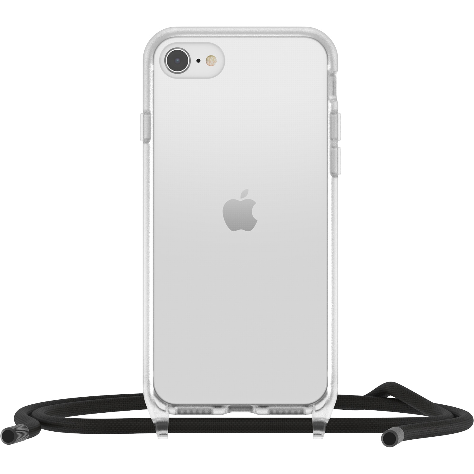 React Necklace Skal iPhone SE (2020) Clear