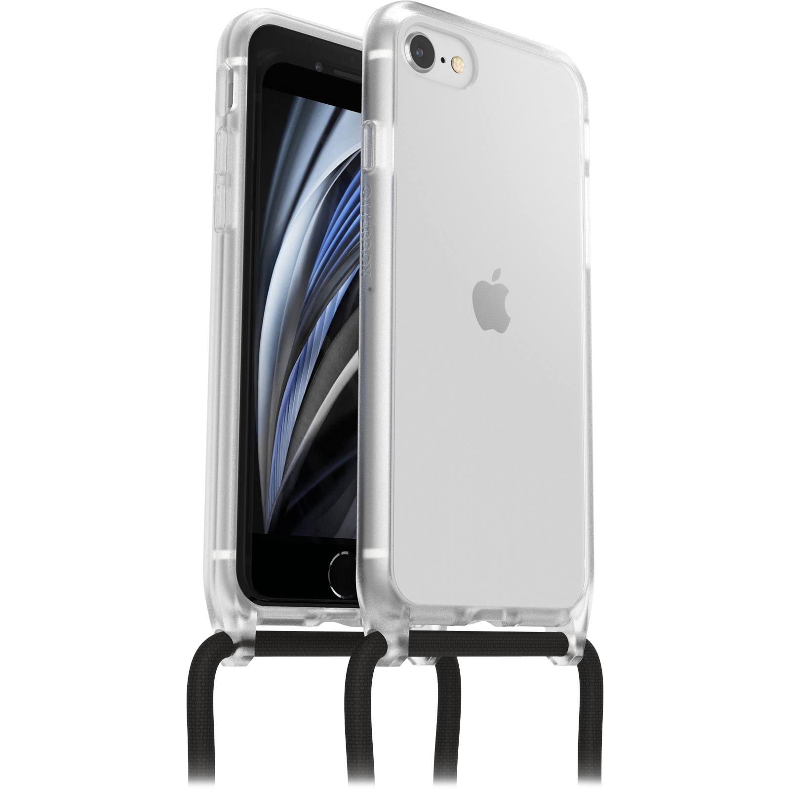 React Necklace Skal iPhone SE (2022) Clear