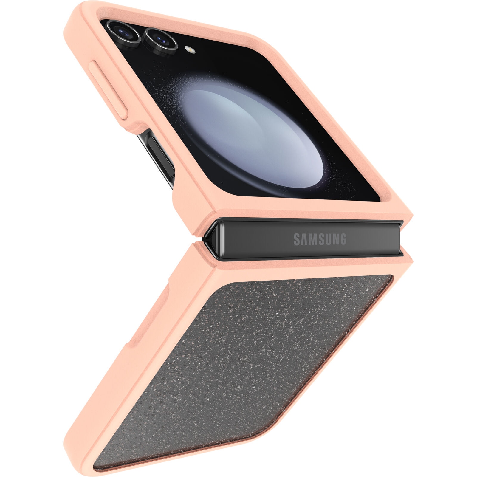 Thin Flex Skal Samsung Galaxy Flip 5 Sweet Peach/Stardust