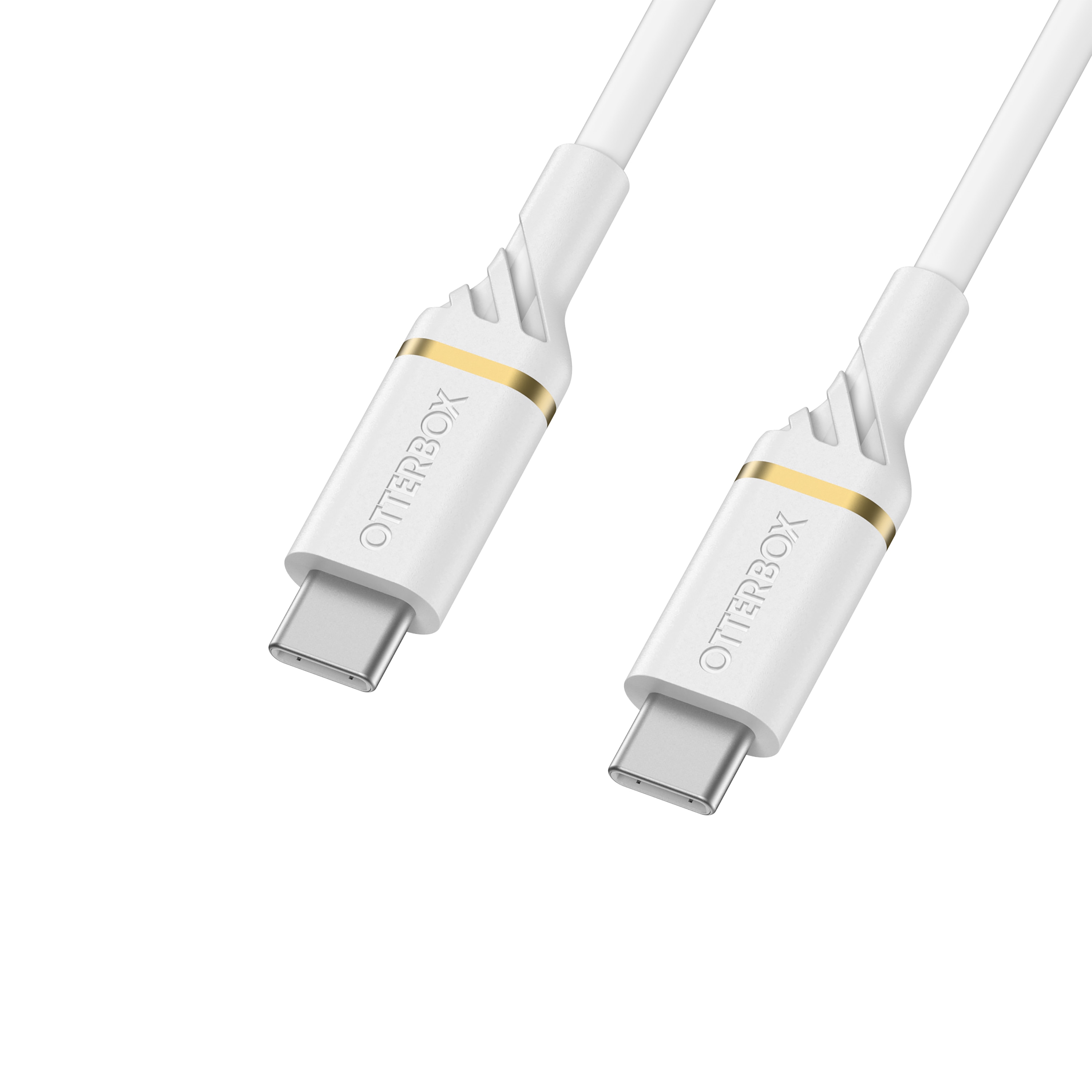 USB-C -> USB-C Laddkabel 1m Fast Charge vit