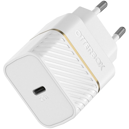 Väggladdare 20W USB-C PD White