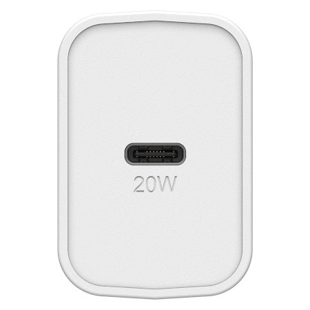 Väggladdare 20W USB-C PD White