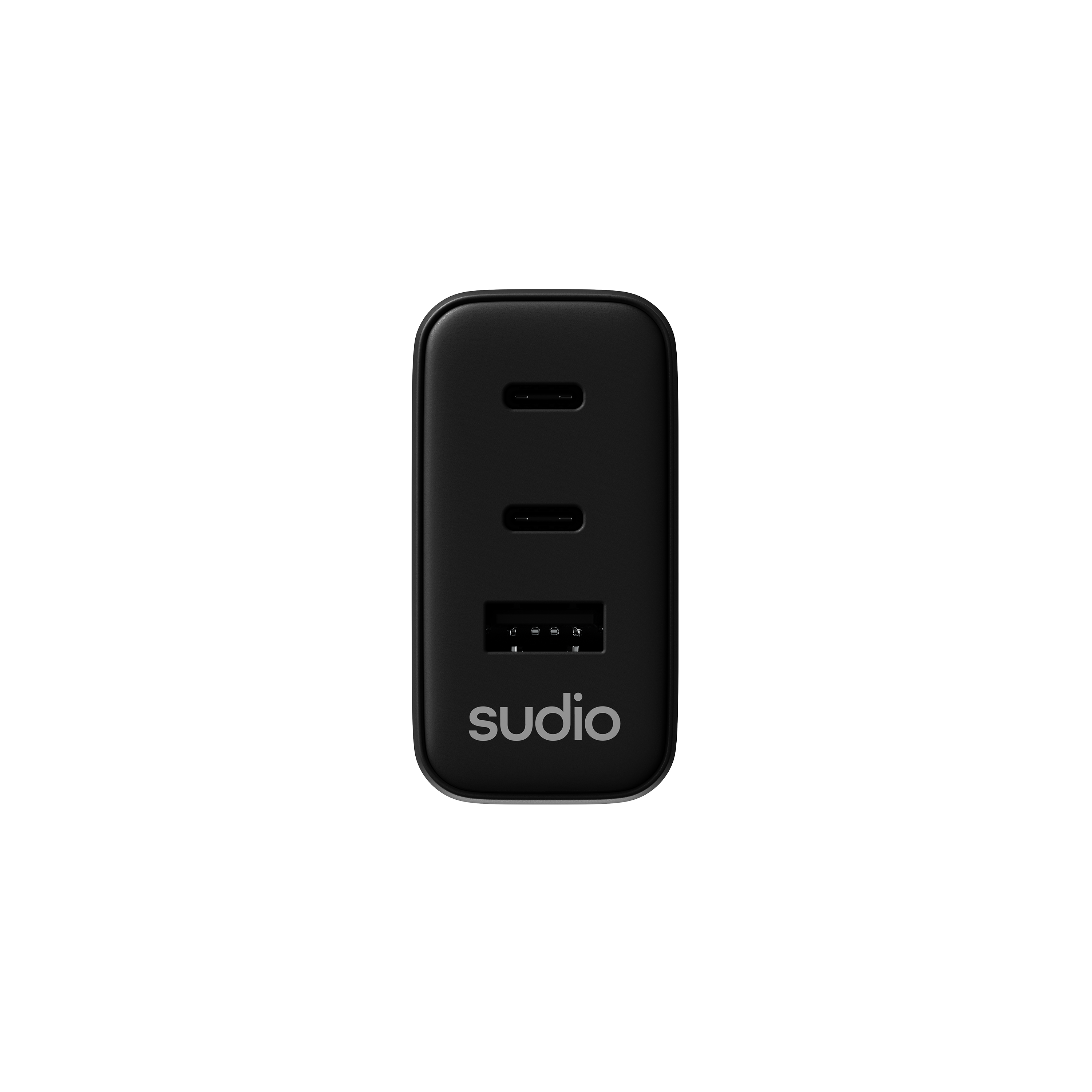 P3 Väggladdare 65W 2 x USB-C + USB-A Svart