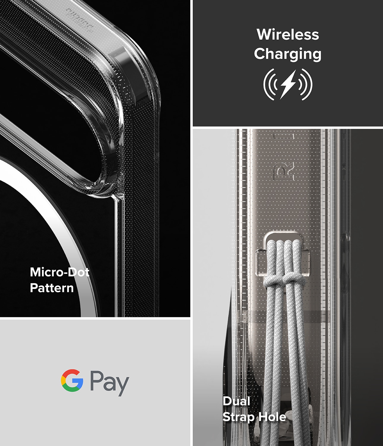 Fusion Magnetic Case Google Pixel 10 Pro Genomskinlig