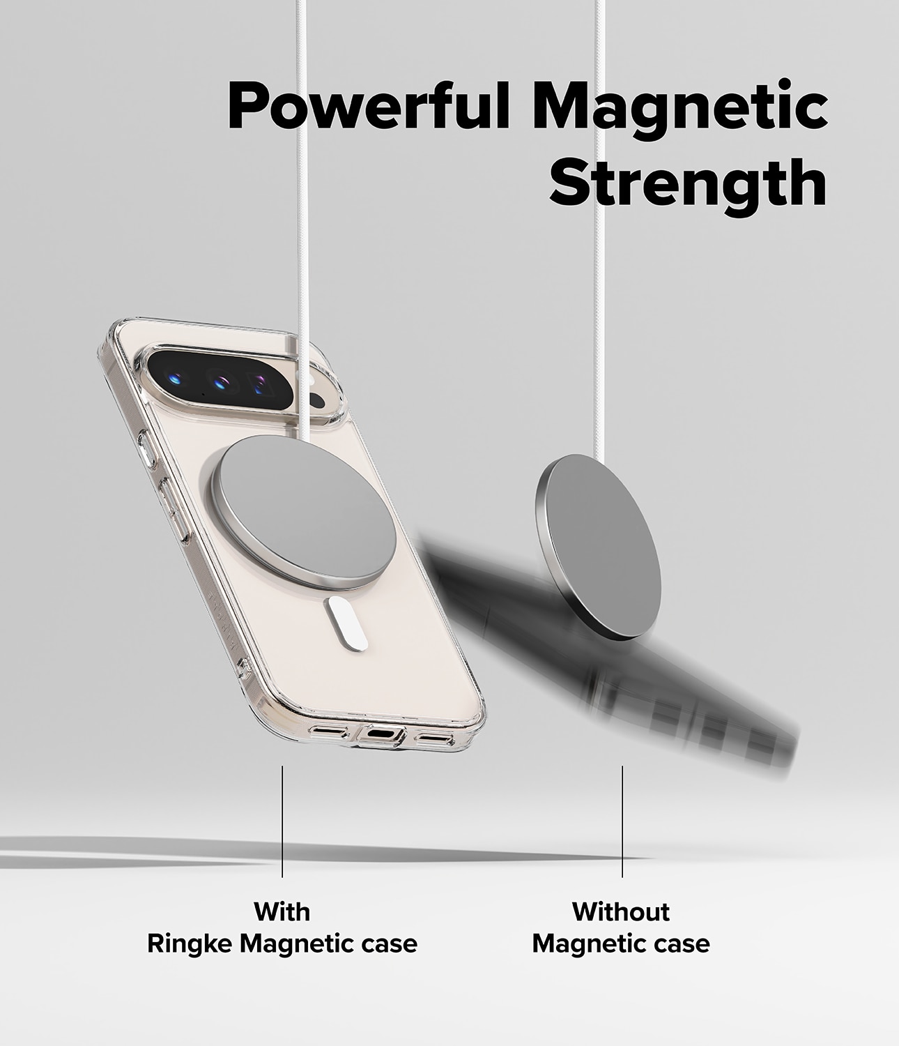 Fusion Magnetic Case Google Pixel 10 Pro Genomskinlig