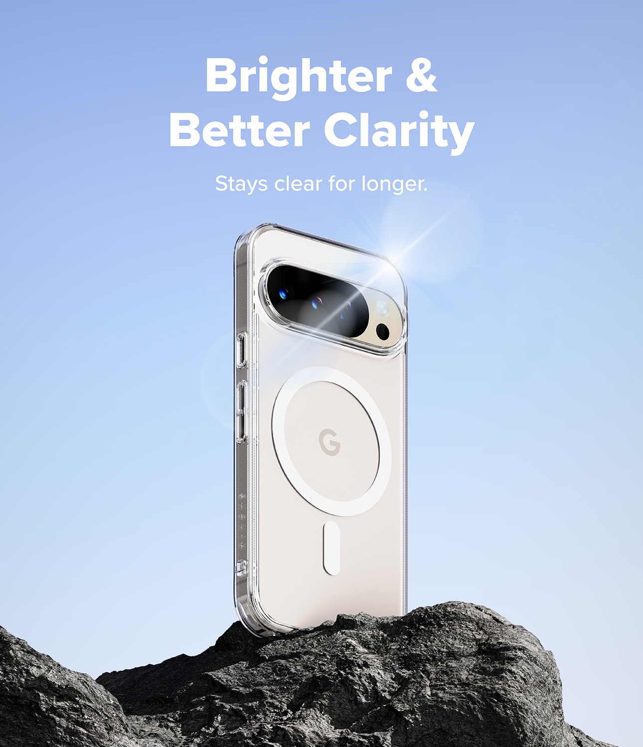 Fusion Magnetic Case Google Pixel 10 Pro Genomskinlig