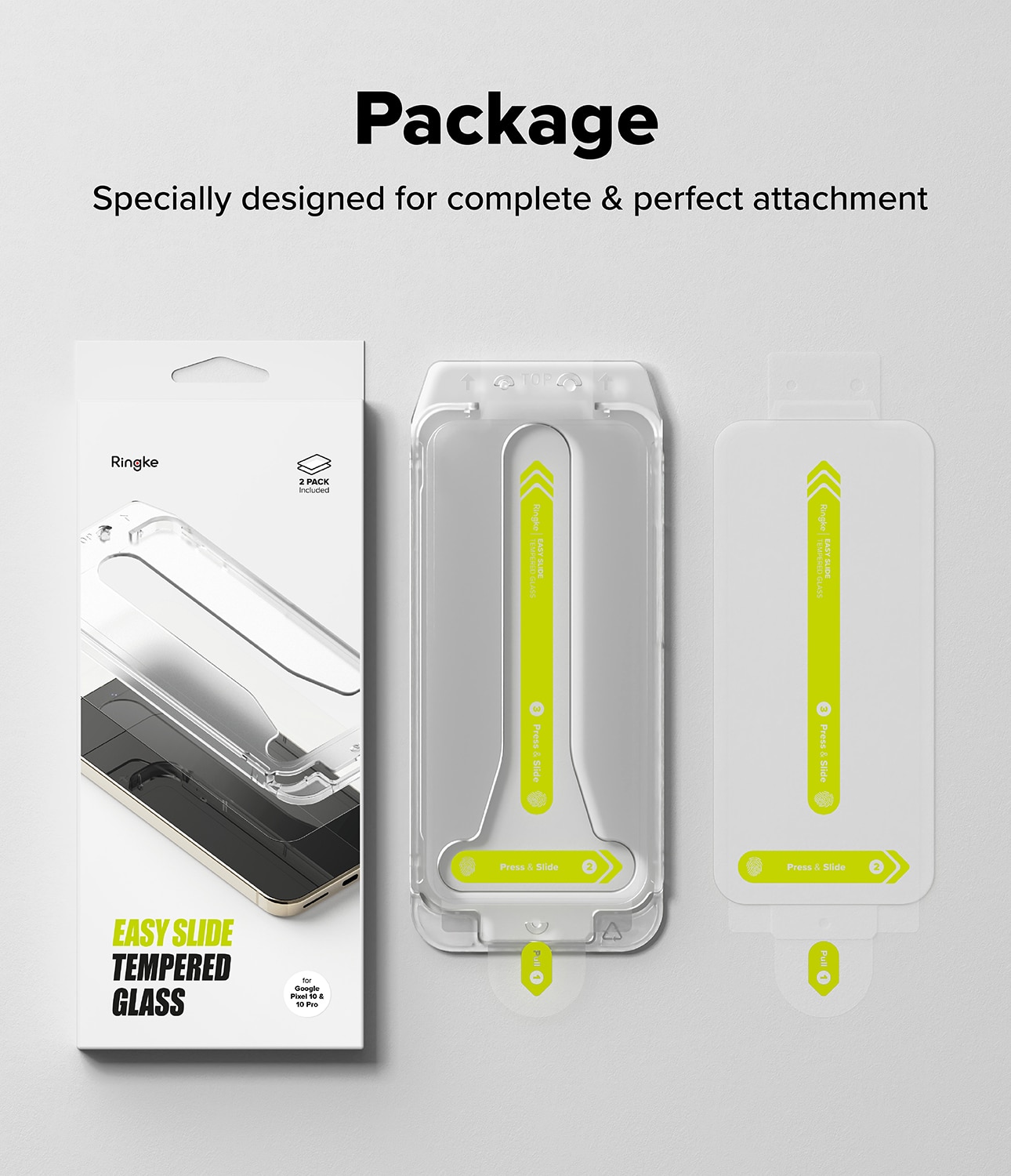 Easy Slide Glass (2-pack) Google Pixel 10