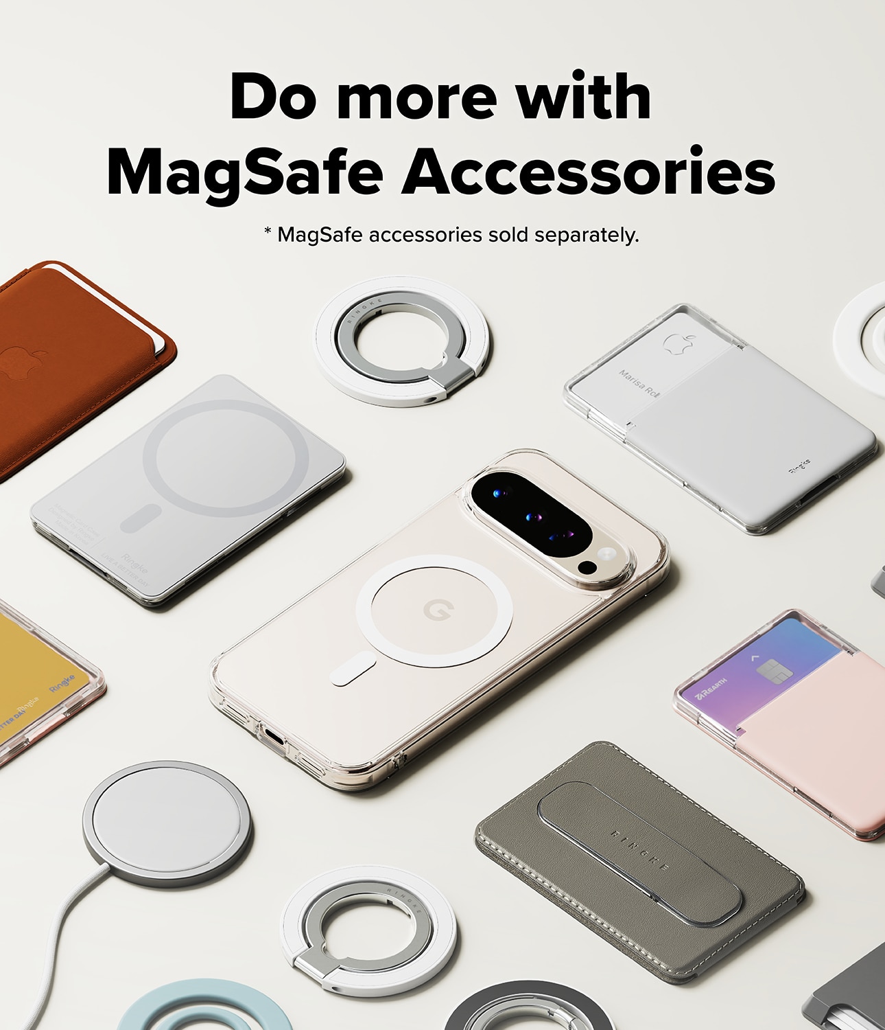 Fusion Magnetic Case Google Pixel 10 Pro XL Genomskinlig