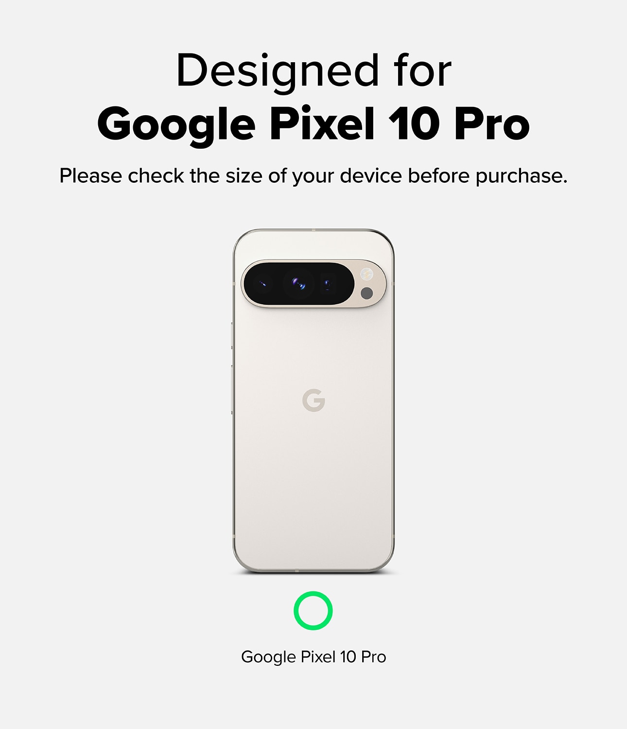 Onyx Case Google Pixel 10 Pro Black