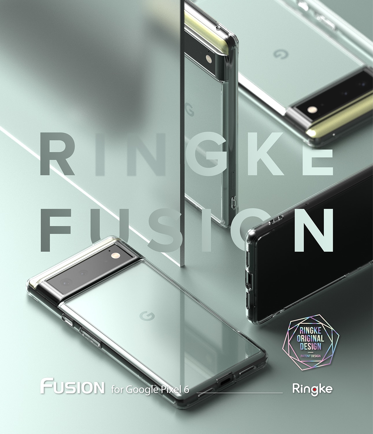 Fusion Case Google Pixel 6 Genomskinlig