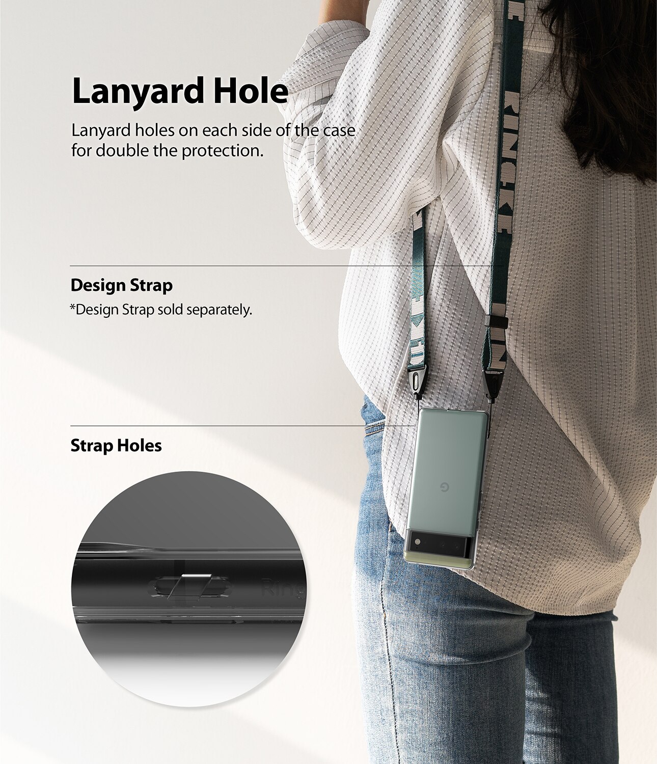 Fusion Case Google Pixel 6 Genomskinlig