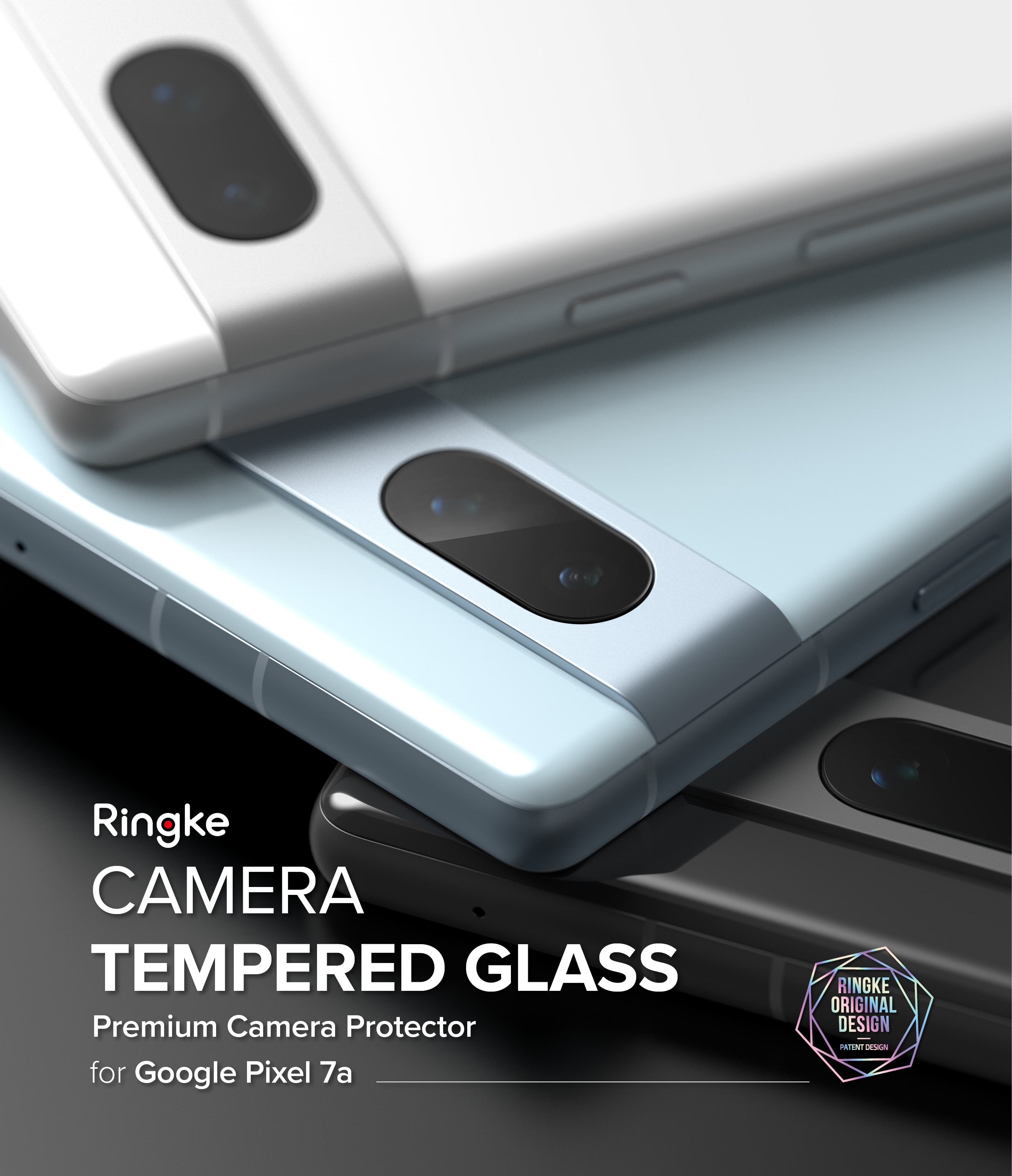 Camera Protector Glass Google Pixel 7a (3-pack)