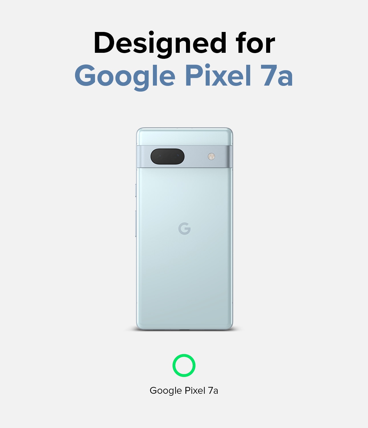 Fusion Case Google Pixel 7a Genomskinlig
