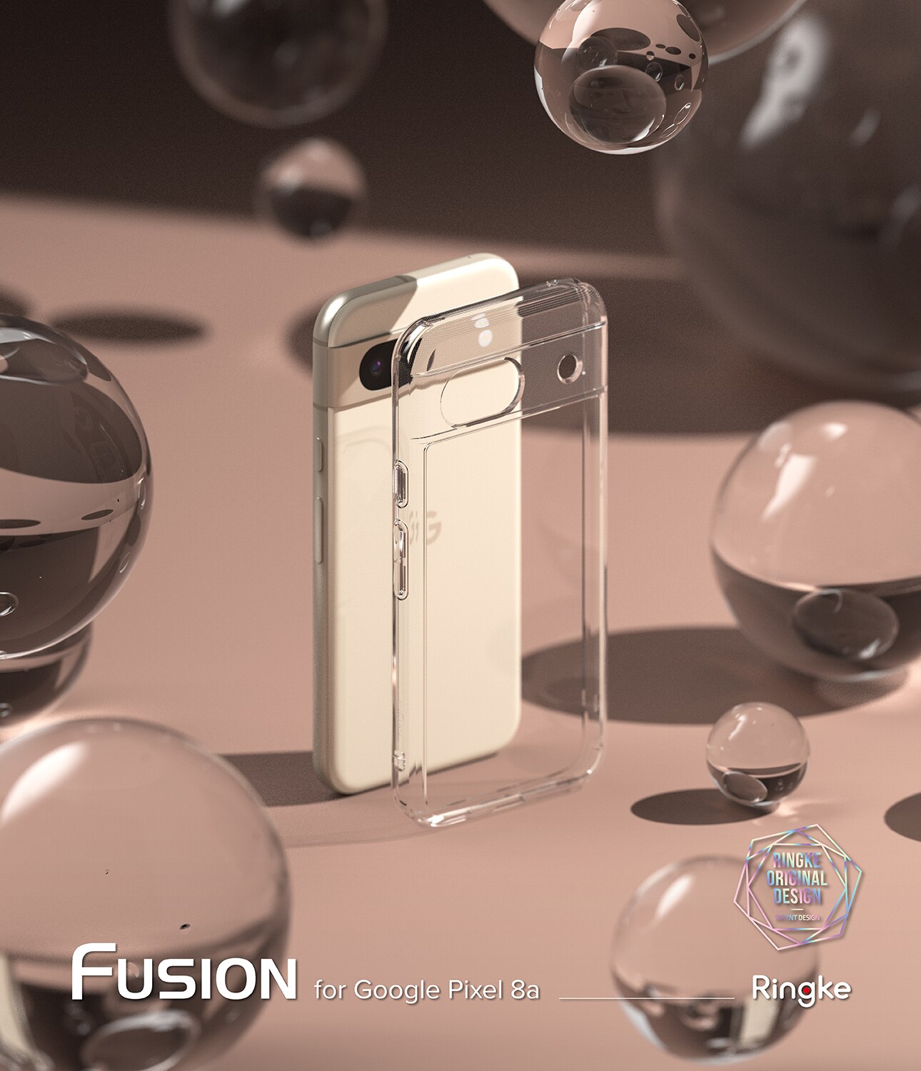 Fusion Case Google Pixel 8a Clear