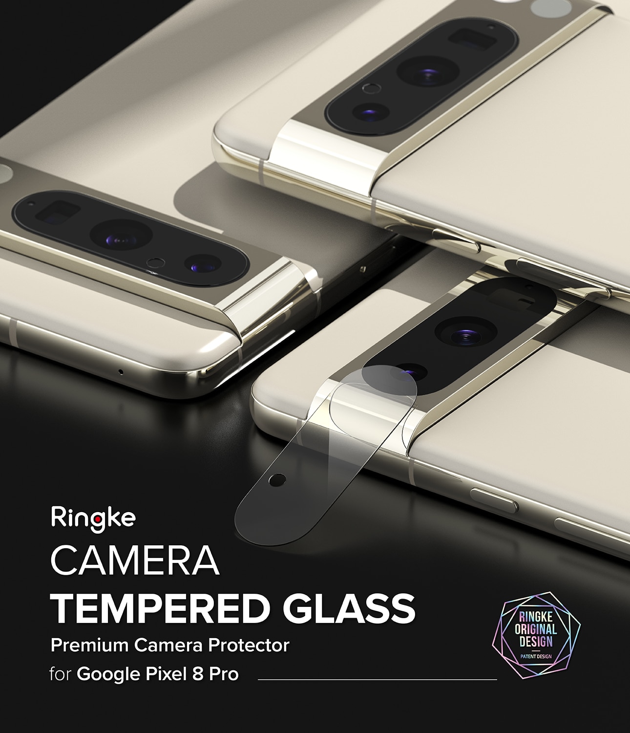 Camera Protector Glass Google Pixel 8 Pro (3-pack)