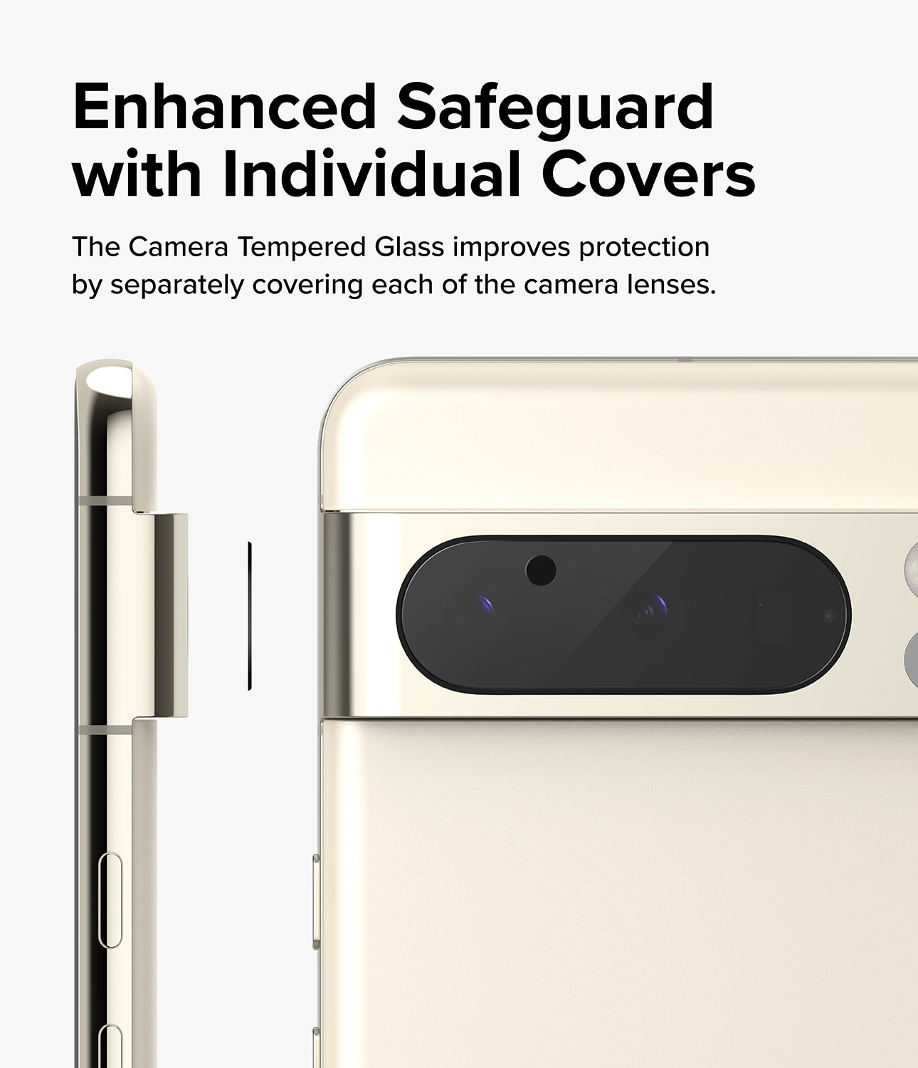 Camera Protector Glass Google Pixel 8 Pro (3-pack)