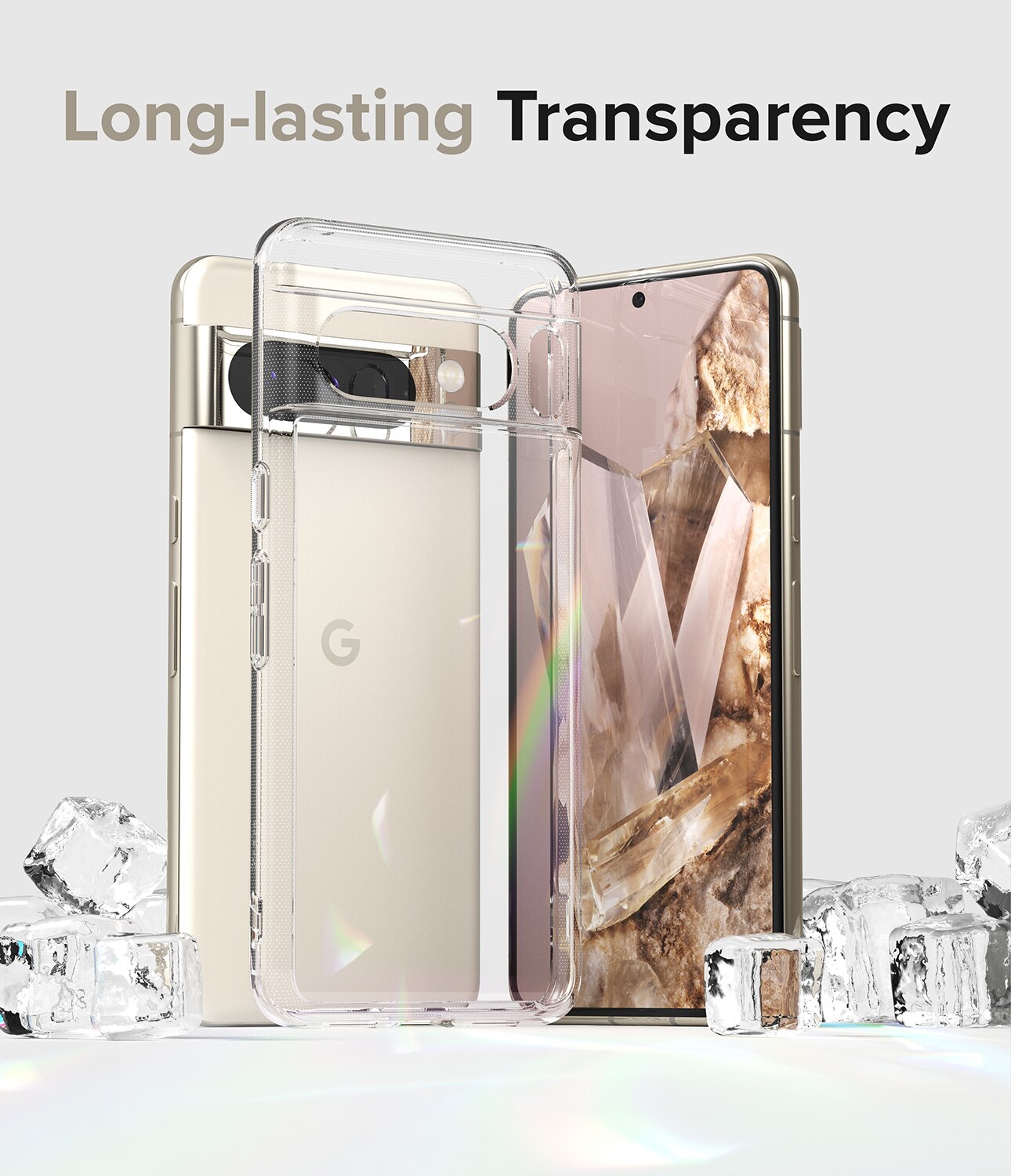 Fusion Case Google Pixel 8 Pro Genomskinlig